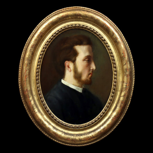 Portrait of a Gentleman in Profile