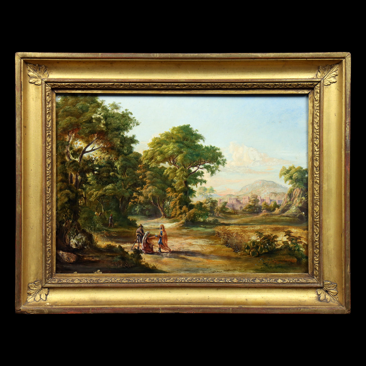 Romantic Landscape & Figures