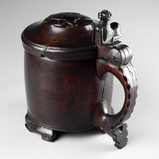 Burr Birch Peg Tankard