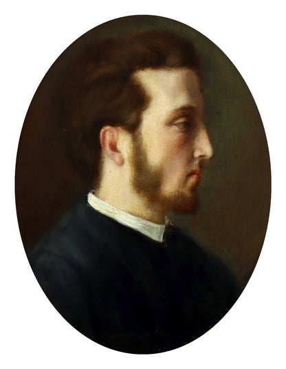 Portrait of a Gentleman in Profile
