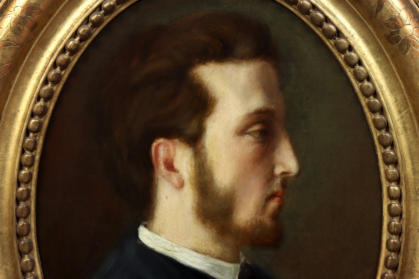 Portrait of a Gentleman in Profile