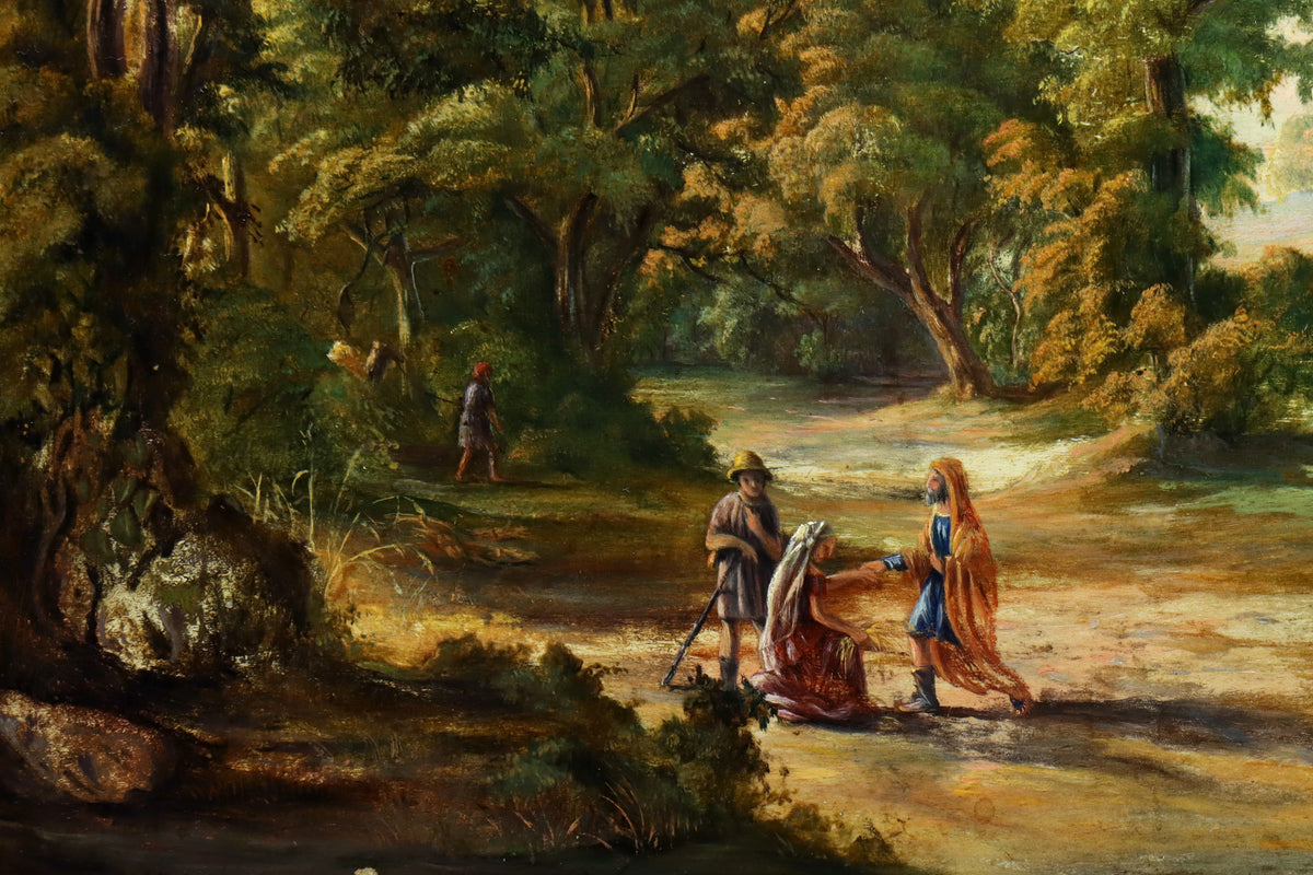 Romantic Landscape & Figures