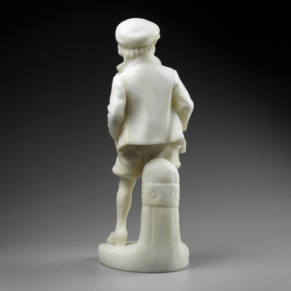 Alabaster Sculpture of a Young Boy