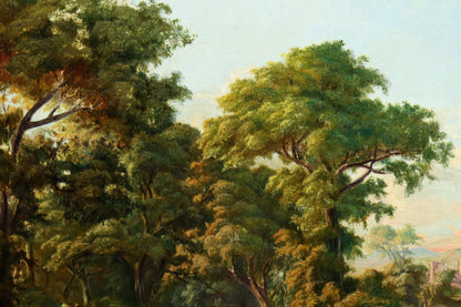 Romantic Landscape & Figures