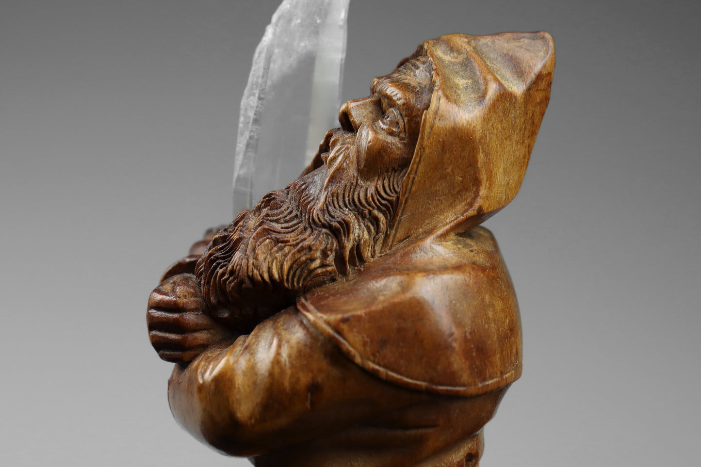 Black Forest Gnome Crystal Miner