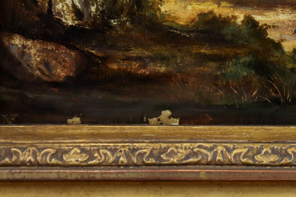 Romantic Landscape & Figures