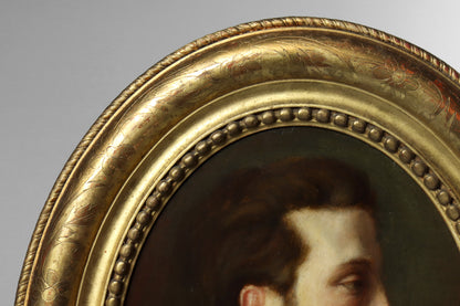 Portrait of a Gentleman in Profile