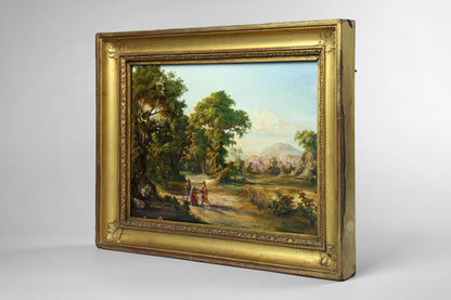 Romantic Landscape & Figures