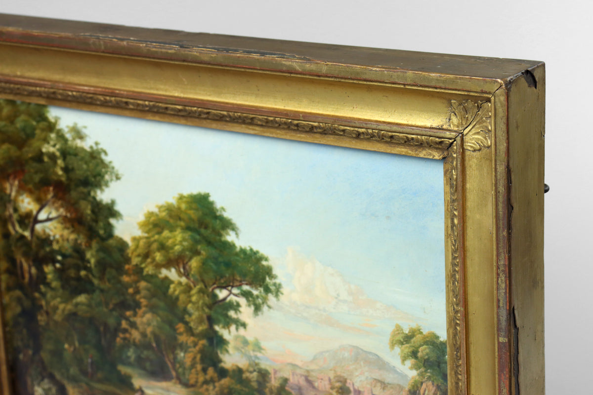 Romantic Landscape & Figures