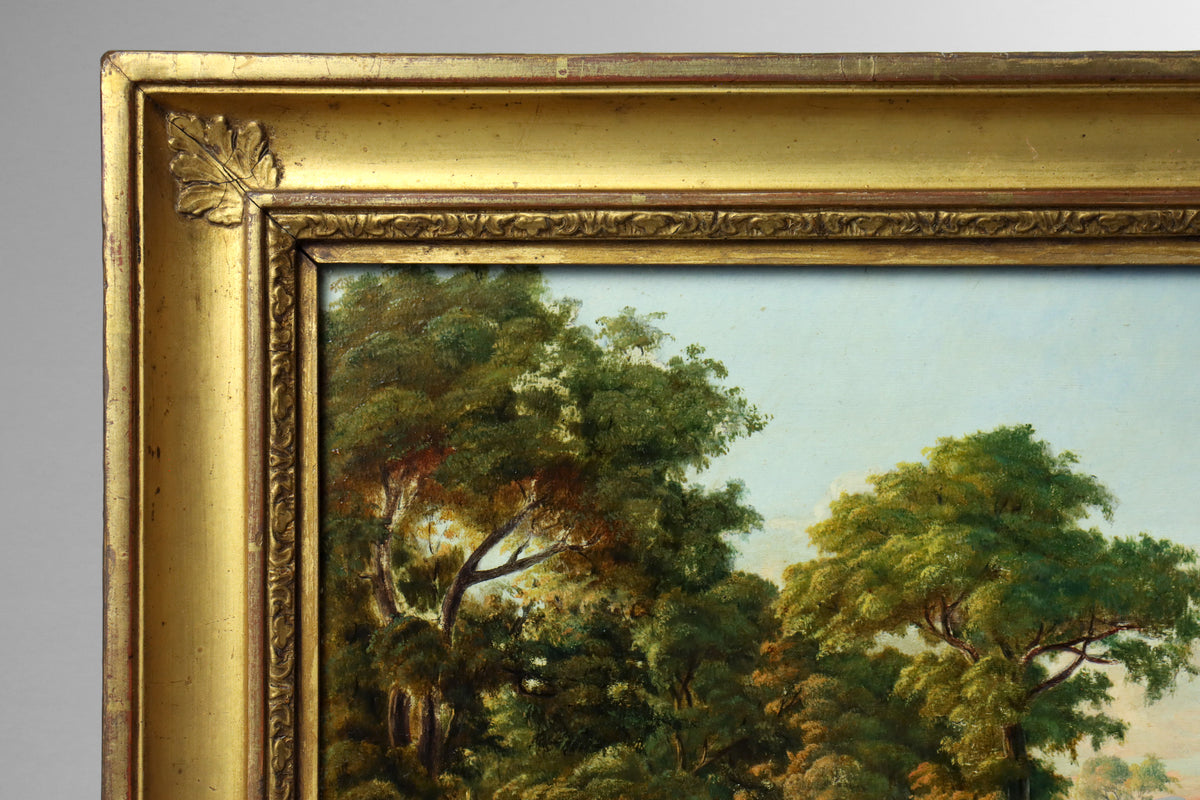 Romantic Landscape & Figures