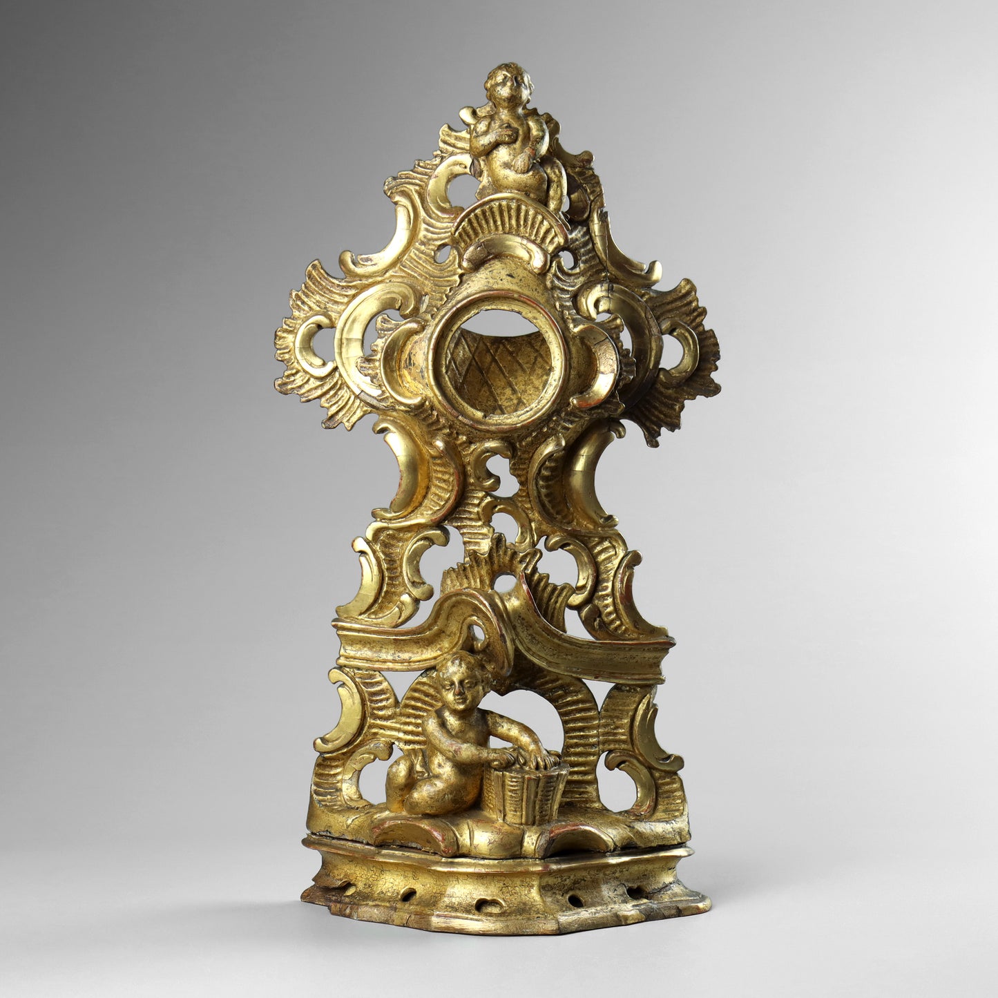 Giltwood Watch Stand