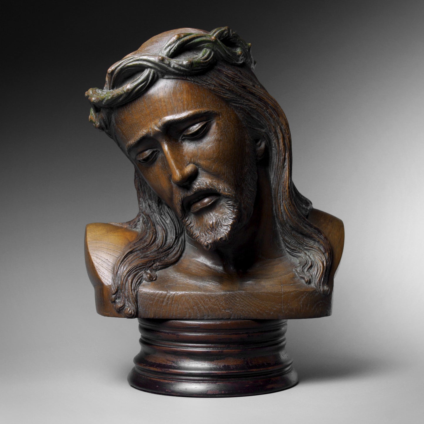 Carved Bust of Christ