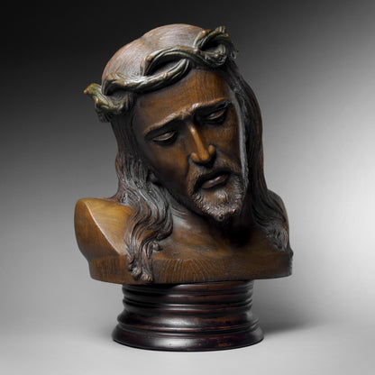 Carved Bust of Christ