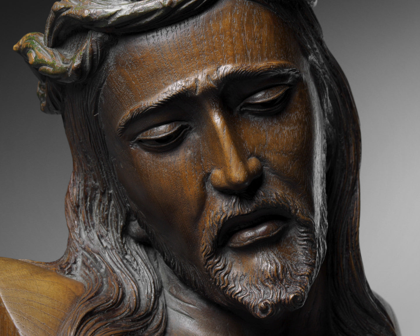 Carved Bust of Christ