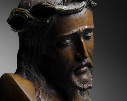 Carved Bust of Christ