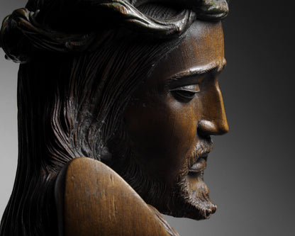 Carved Bust of Christ