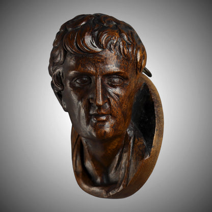 Carved Roundel of Neoclassical Man