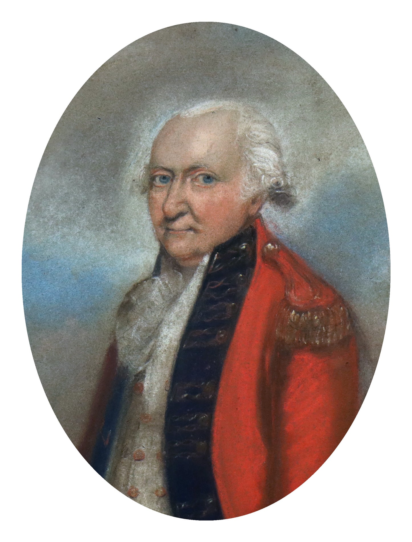 Portrait of Mr White, Military Officer