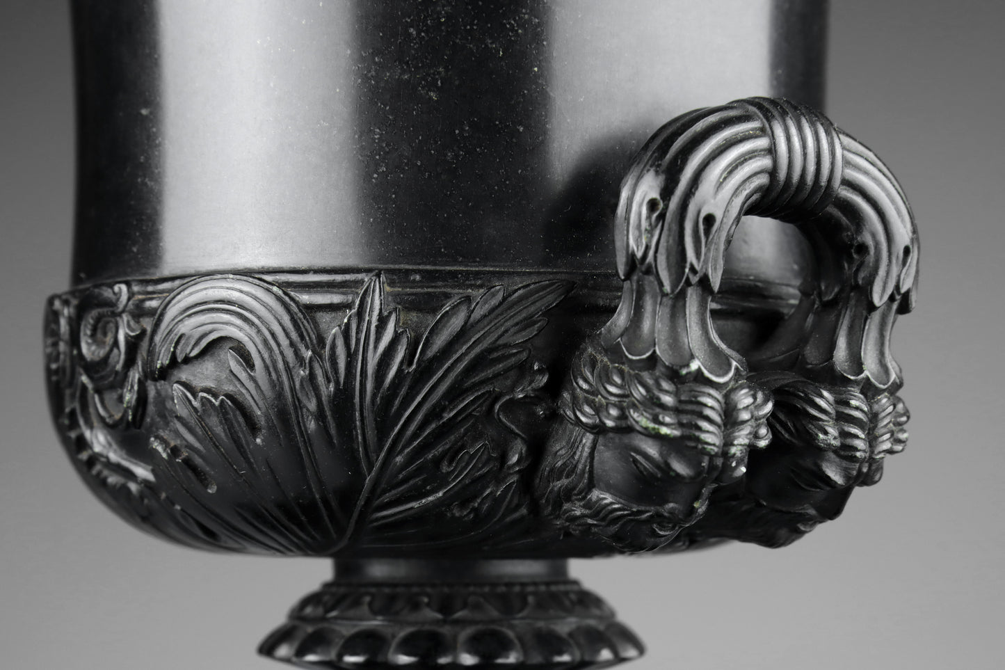 Black Marble Vase