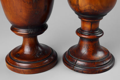 Two Georgian Turned Goblets
