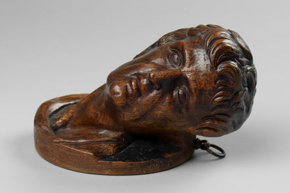 Carved Roundel of Neoclassical Man