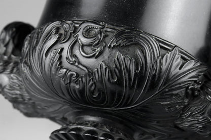 Black Marble Vase