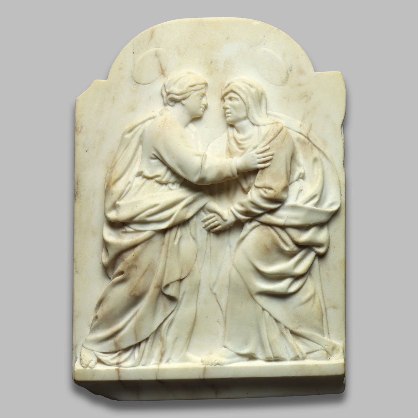 Marble Relief of The Visitation