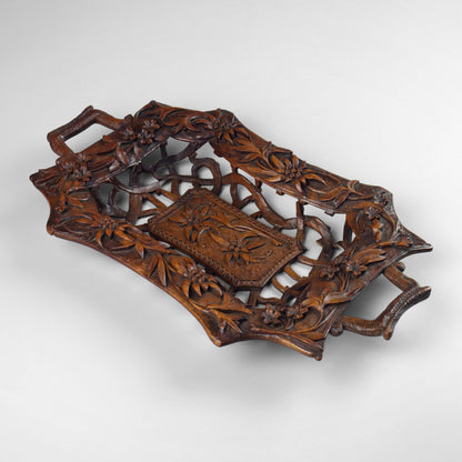 Black Forest Carved Bowl