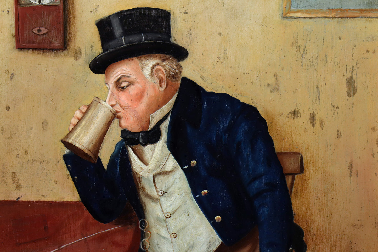 Naïve Portrait of a Gentleman