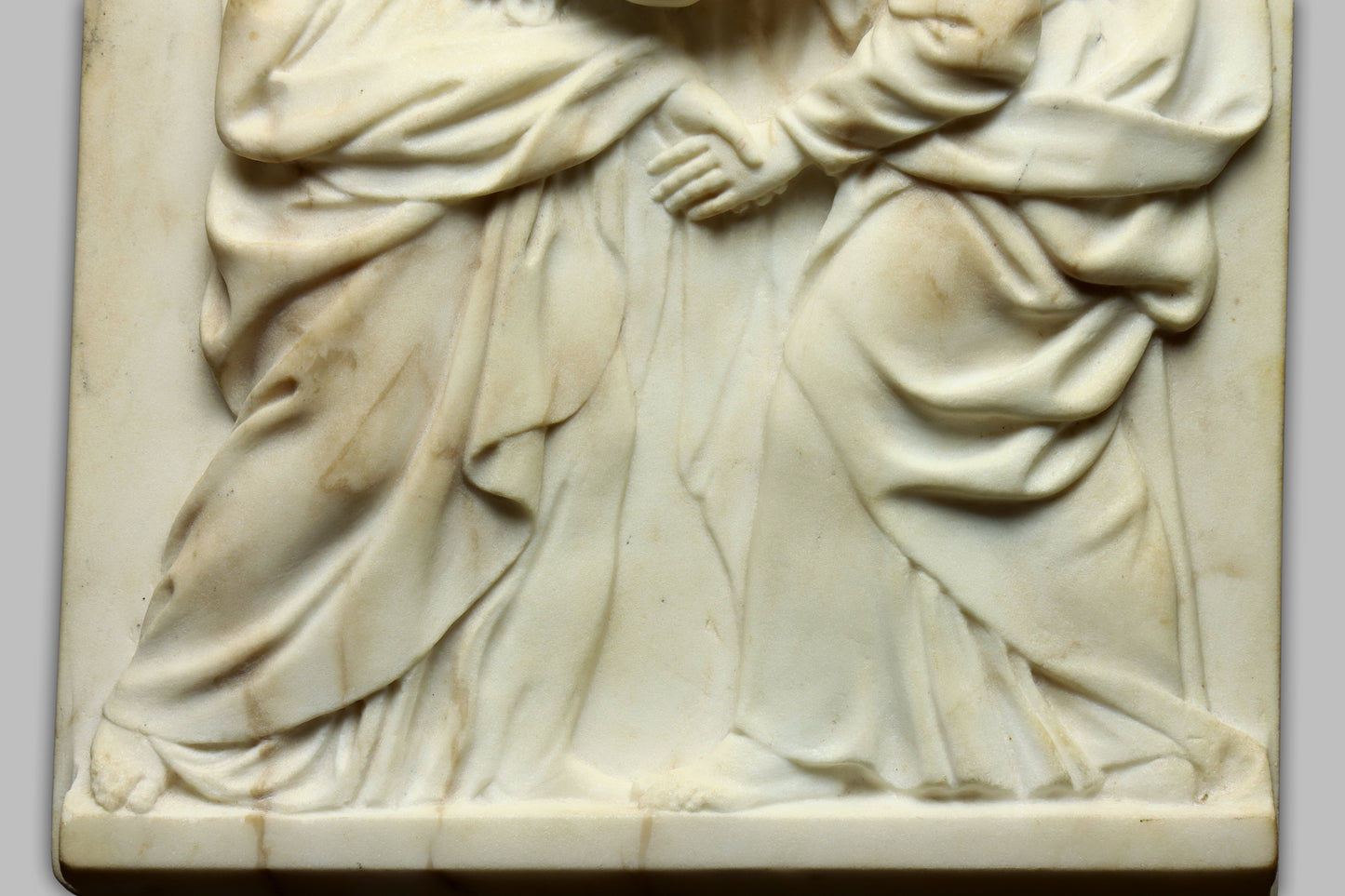 Marble Relief of The Visitation