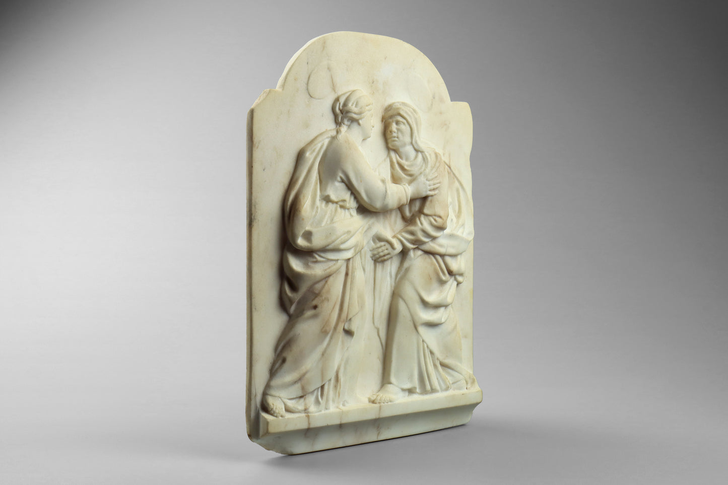 Marble Relief of The Visitation