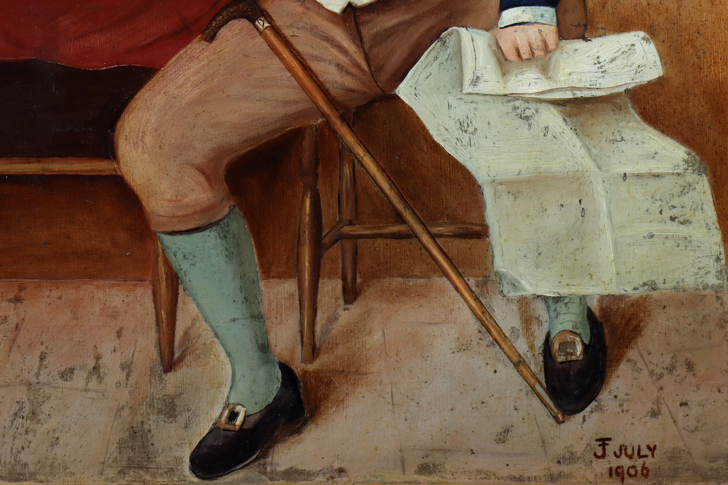 Naïve Portrait of a Gentleman