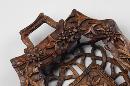 Black Forest Carved Bowl