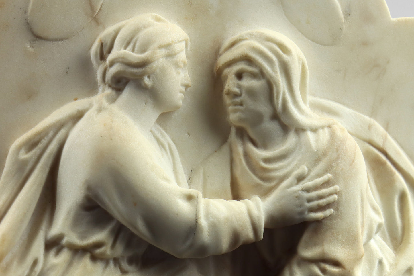 Marble Relief of The Visitation