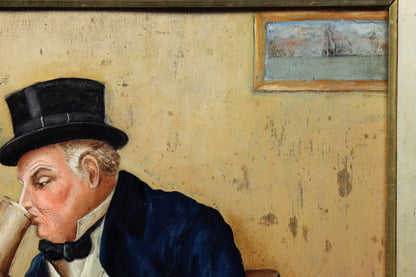 Naïve Portrait of a Gentleman