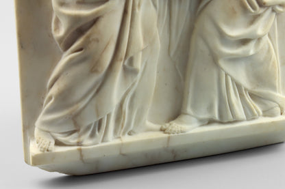 Marble Relief of The Visitation