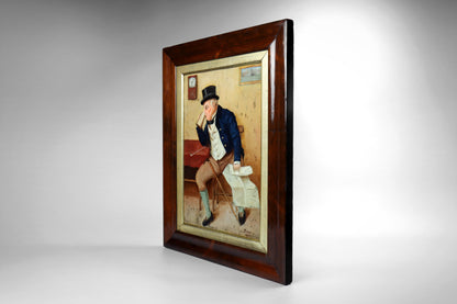 Naïve Portrait of a Gentleman