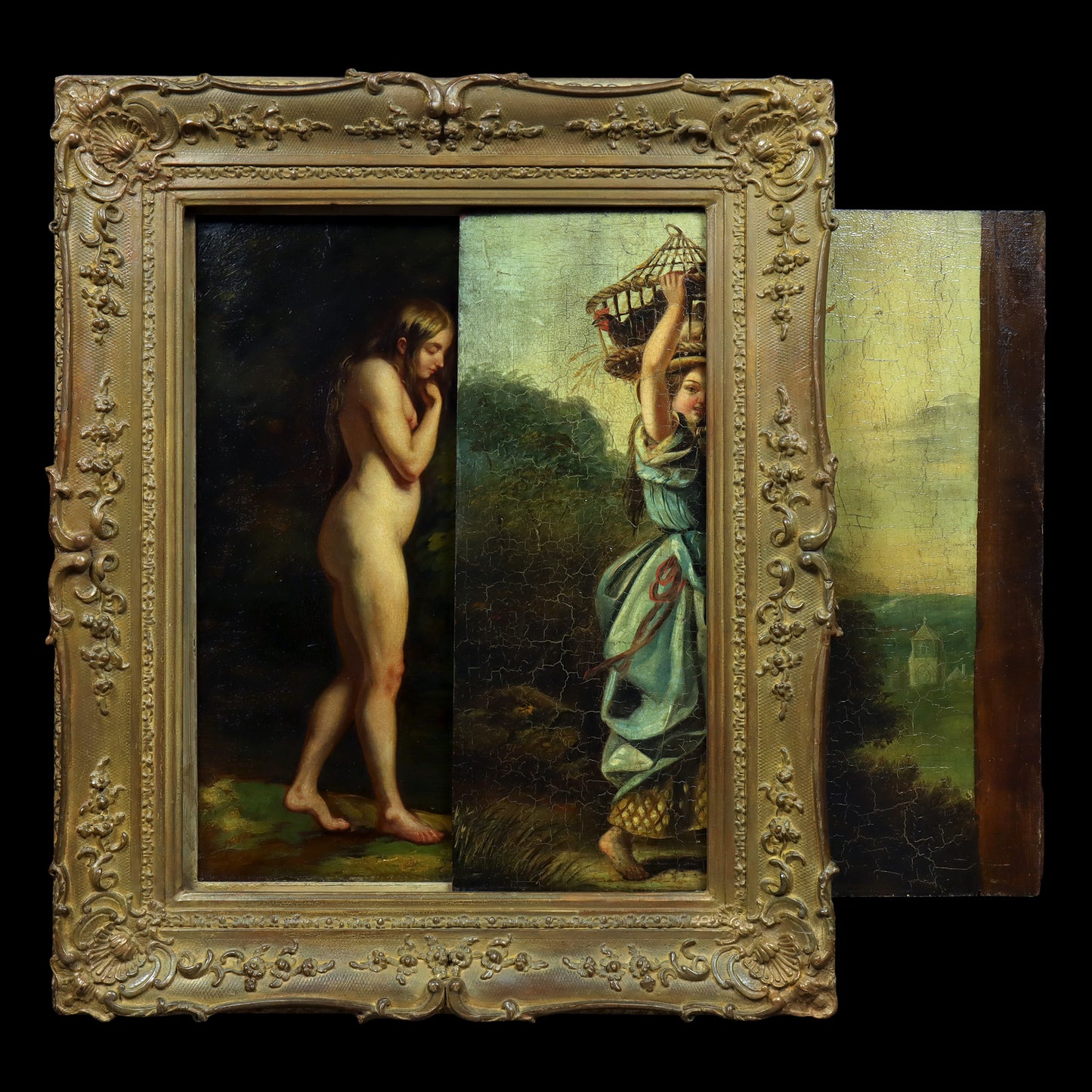 Secret Hidden Nude Portrait