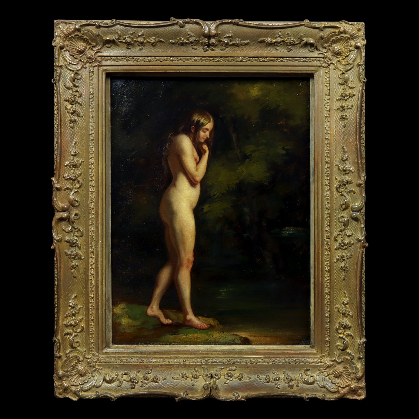 Secret Hidden Nude Portrait