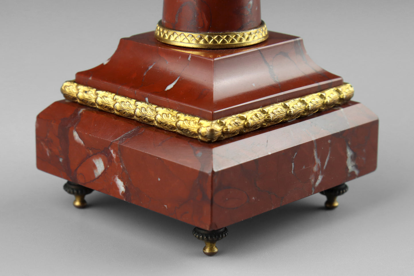 Rouge Marble Candlesticks