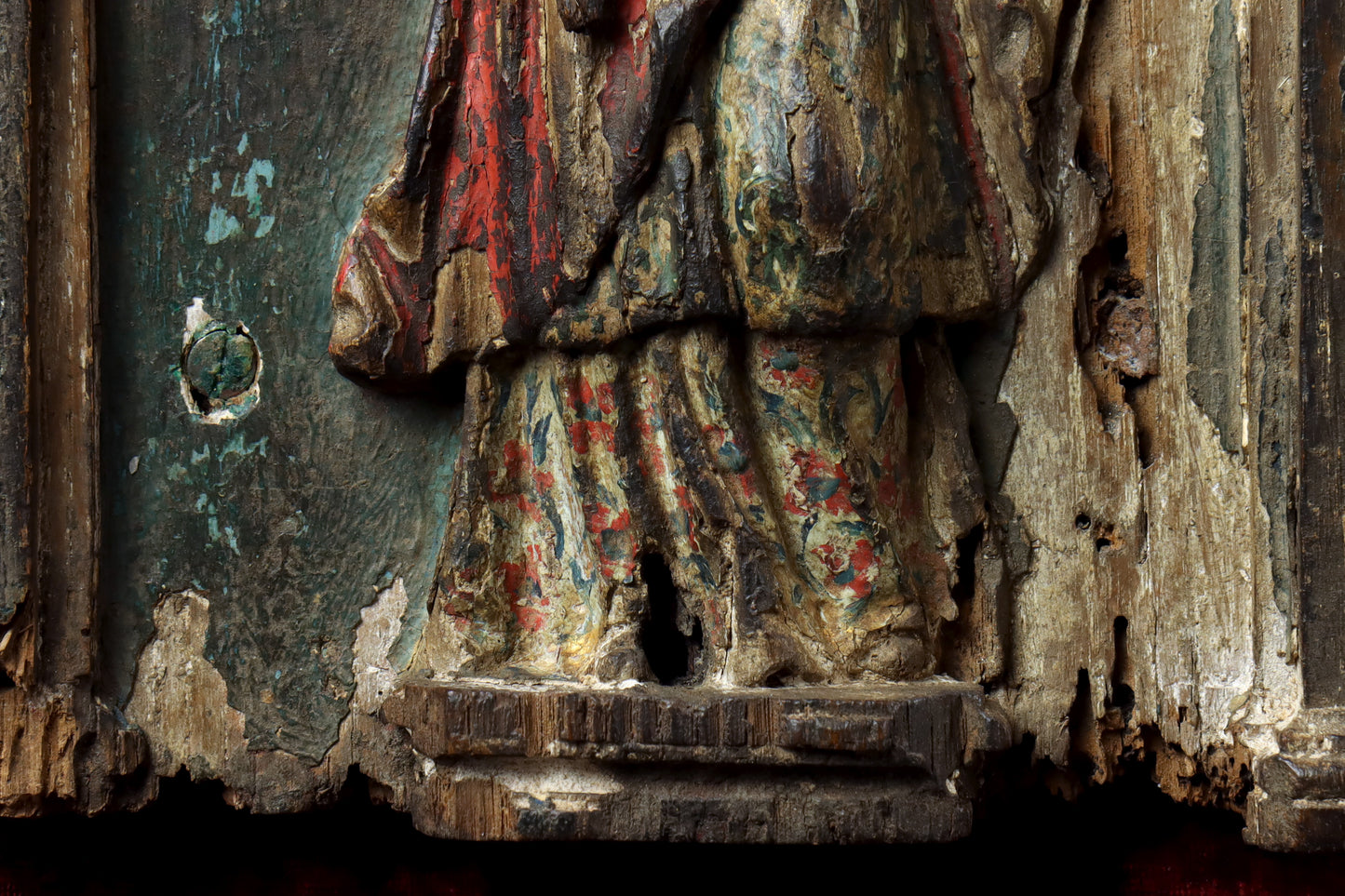 Carved Relief of Saint Lucy