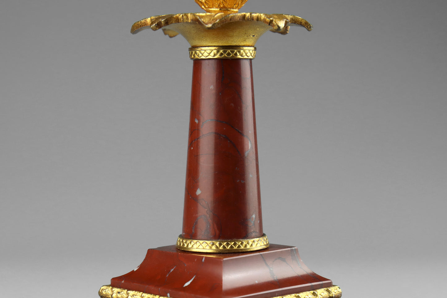 Rouge Marble Candlesticks