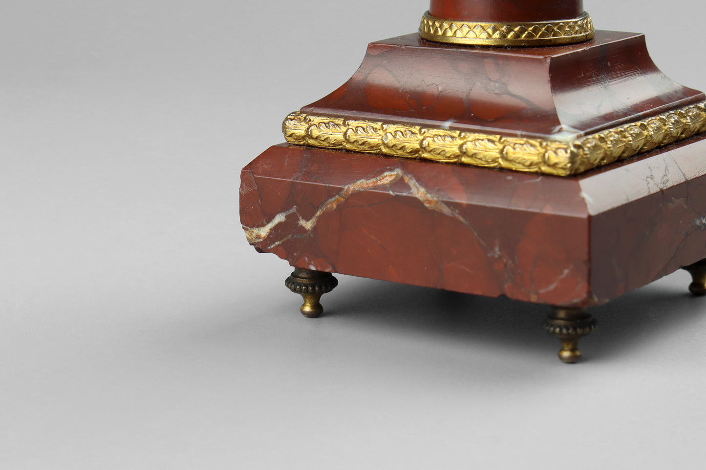 Rouge Marble Candlesticks