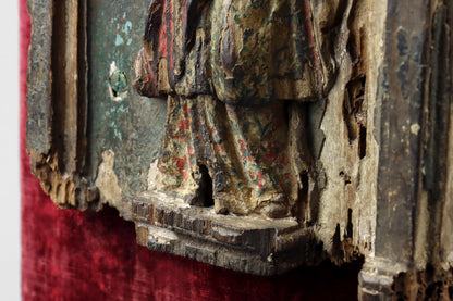 Carved Relief of Saint Lucy