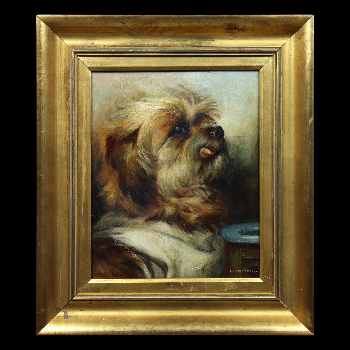 Portrait of a Terrier by Florence Wolsey