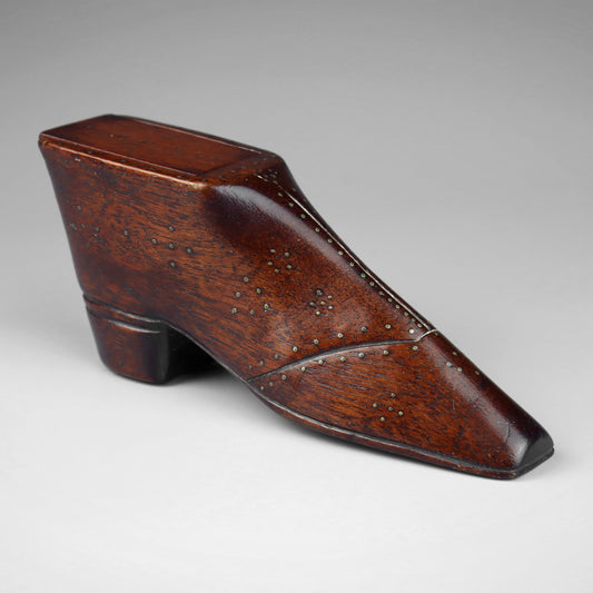 Large Shoe Snuff Box