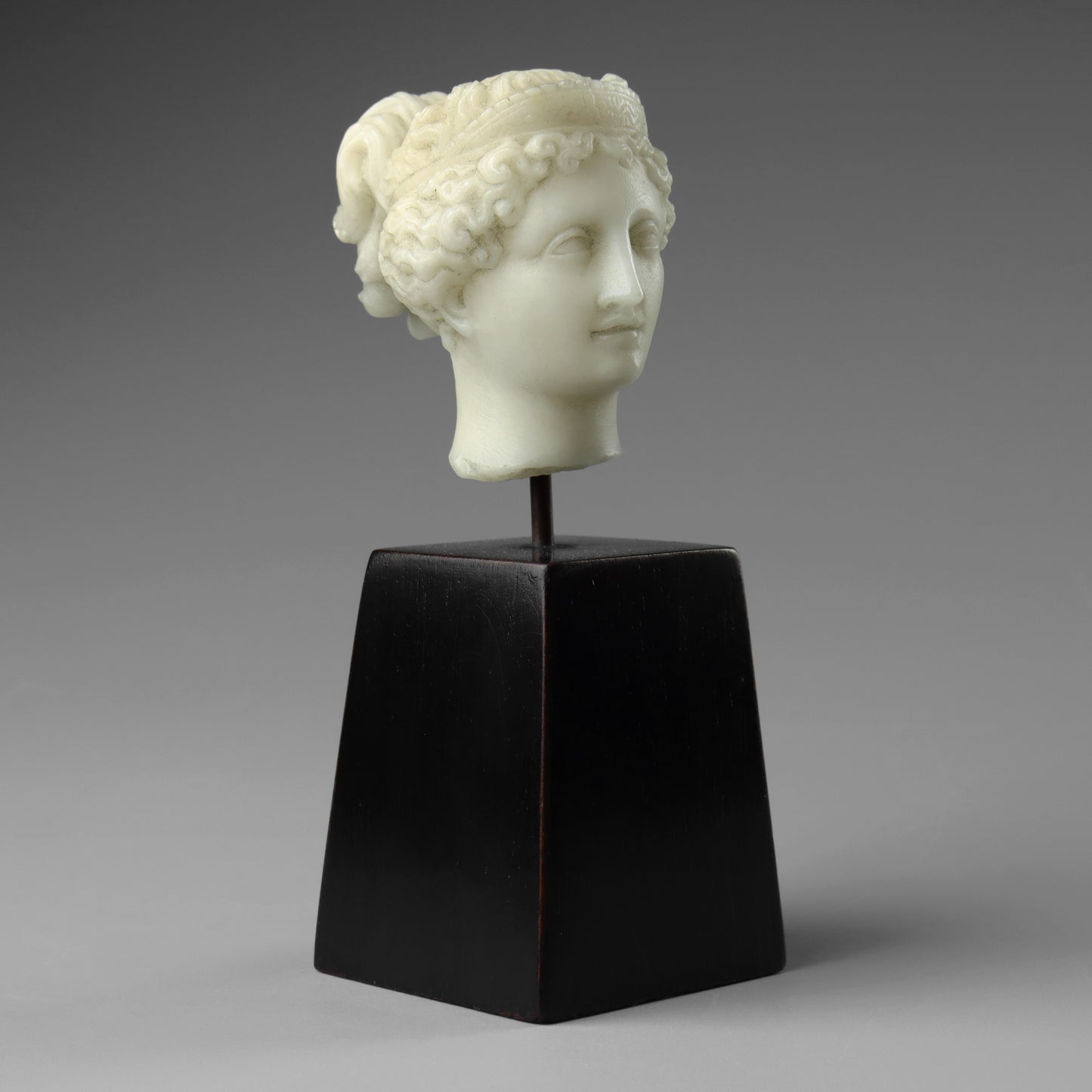 Alabaster Head of Hebe