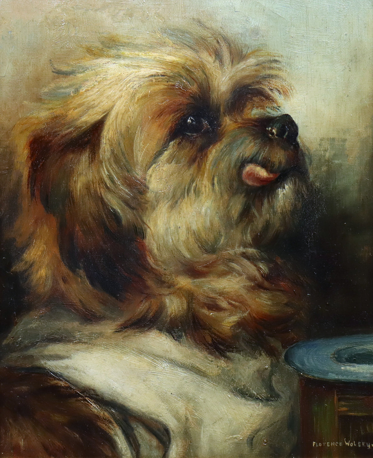 Portrait of a Terrier by Florence Wolsey