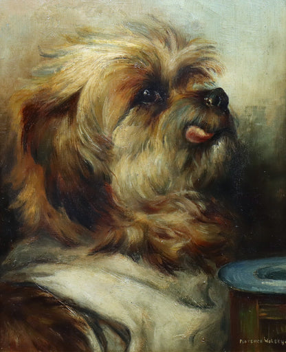 Portrait of a Terrier by Florence Wolsey
