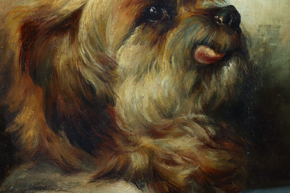 Portrait of a Terrier by Florence Wolsey